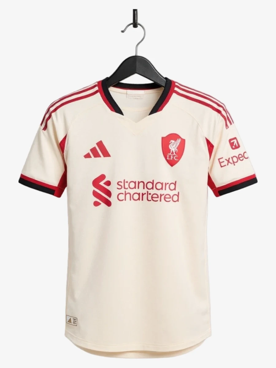 maillot-liverpool-exterieur-2025-2026-2 studio v12 Camiseta Liverpool Segunda Equipación 2025-2026