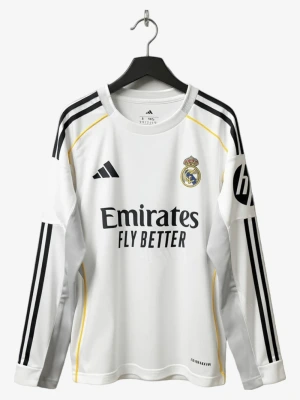 Camiseta Manga Larga Real Madrid 2025/2026