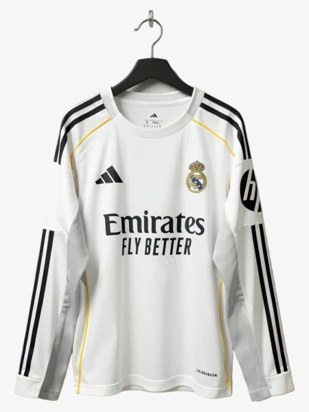 Camiseta Manga Larga Real Madrid 2025/2026
