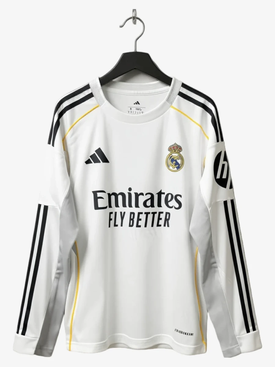 Camiseta Manga Larga Real Madrid 2025/2026