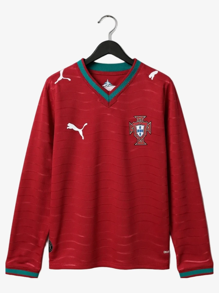 maillot-manches-longues-portugal-domicile-2026 studio v12 Camiseta Manga Larga Portugal Primera Equipación 2026