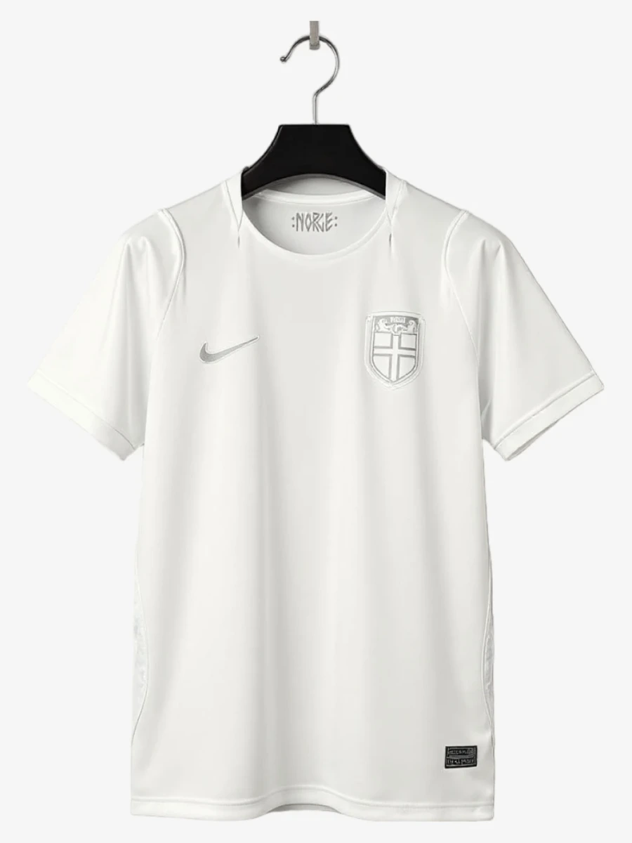 Camiseta Noruega 2026 Blanca