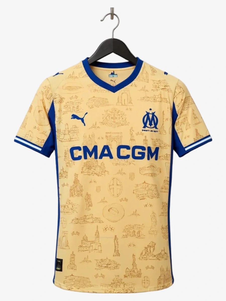 maillot-om-fourth-2025-2026 studio v12 Camiseta OM Fourth 2025-2026