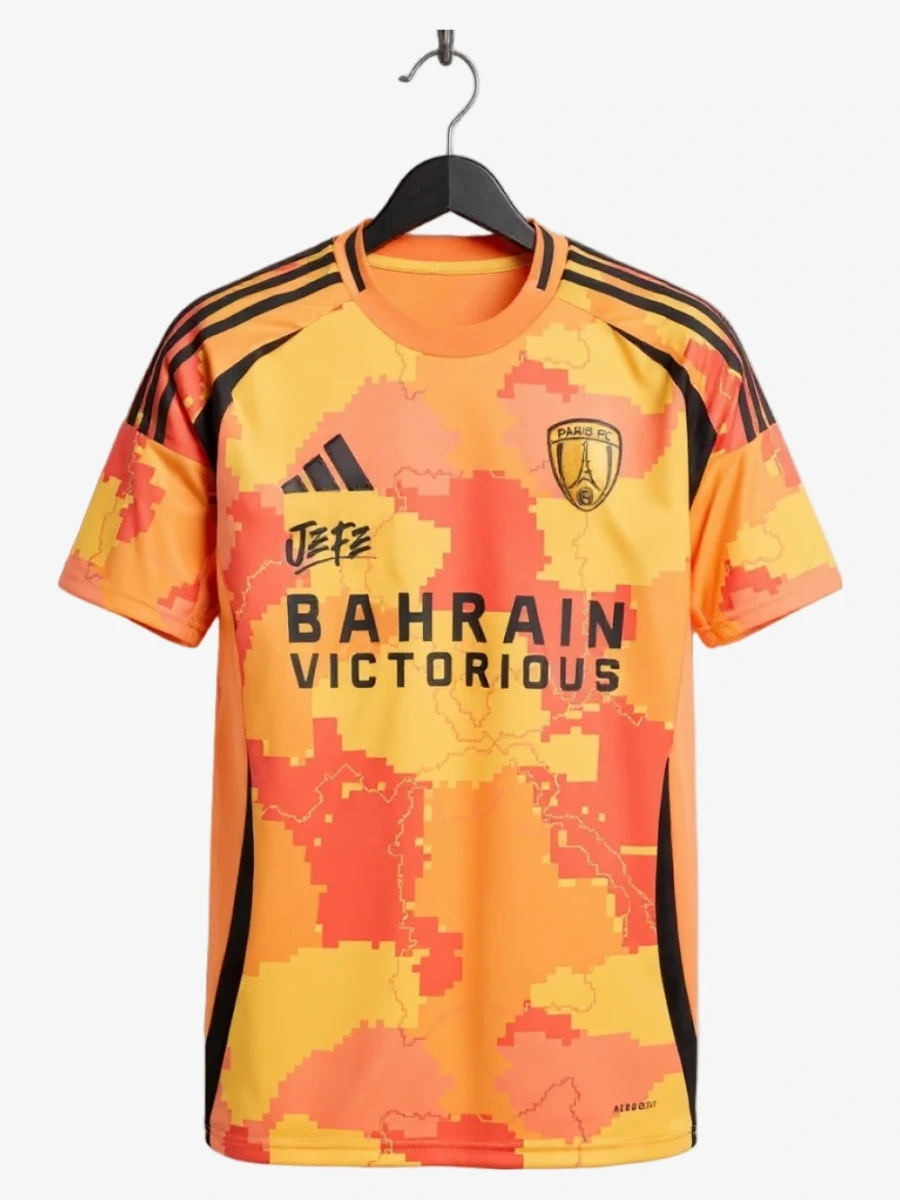 maillot-paris-fc-third-x-jefe-2025-2026 studio v12 Camiseta Paris FC Tercera Equipación X Jefe 2025-2026
