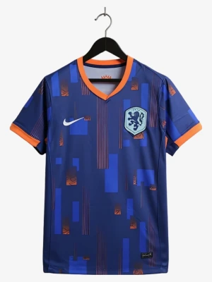 maillot-pays-bas-exterieur-2024-2025 studio v12 Camiseta Países Bajos Segunda Equipación 2024-2025