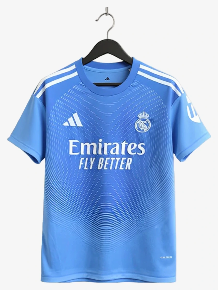 Camiseta Real Madrid Pre-Partido Edición Azul 2025-2026