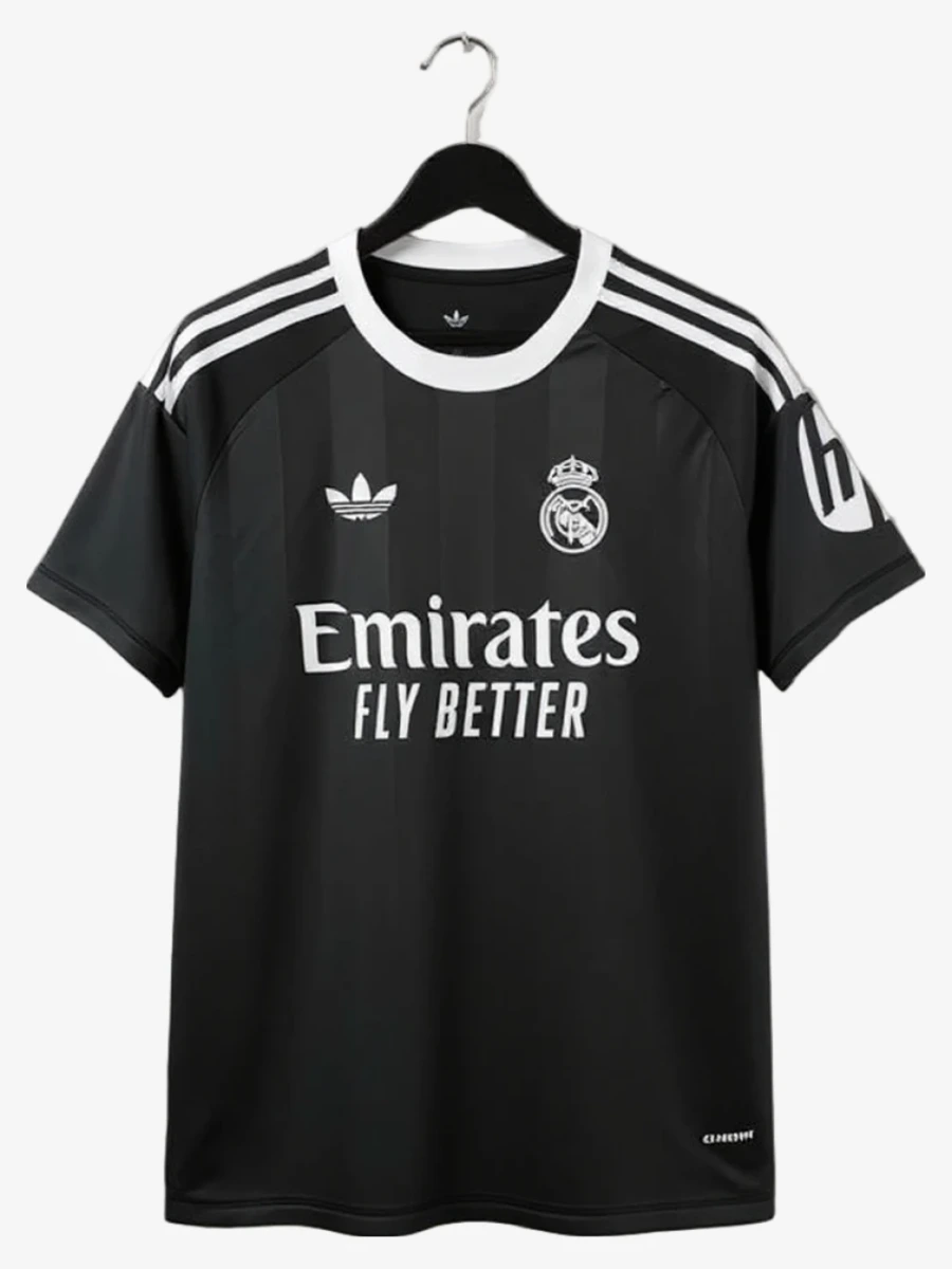 Camiseta Real Madrid Edición Portero Negro 2025-2026