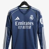 Camiseta Real Madrid Segunda Equipación Manga Larga 2025-2026