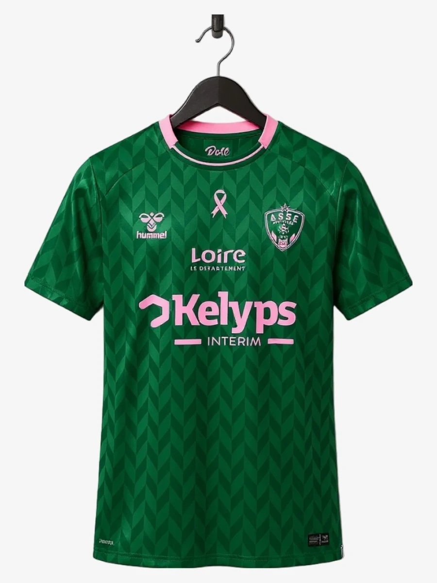 Camiseta Saint-Étienne Octubre Rosa 2025-2026