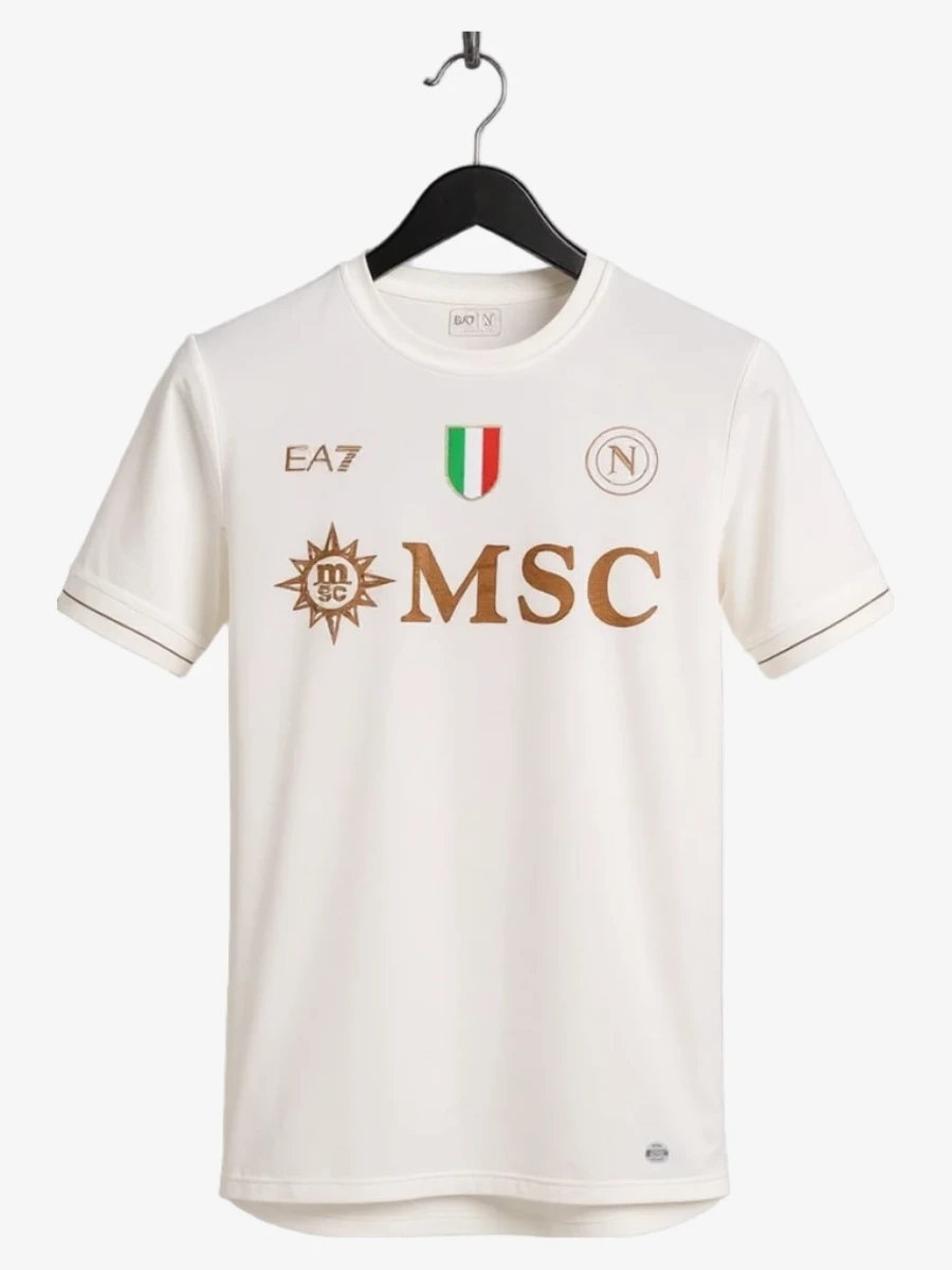 Camiseta Ssc Napoli Segunda Equipación 2025-2026