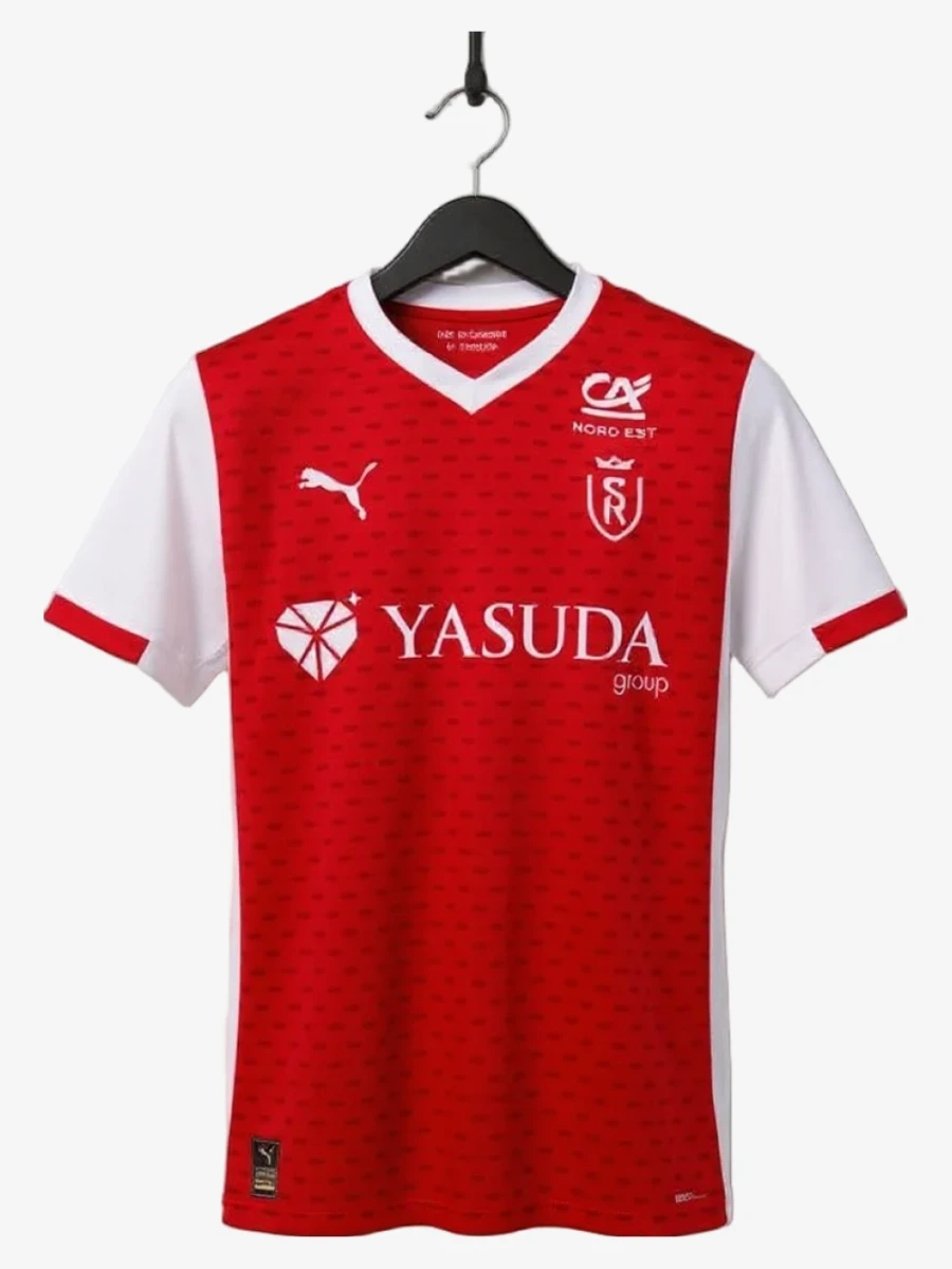 Camiseta Stade de Reims Primera Equipación 2025-2026