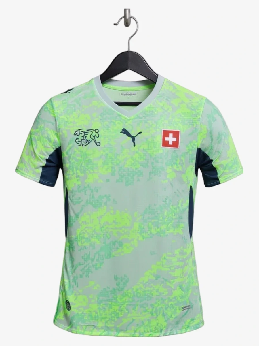 maillot-suisse-exterieur-coupe-du-monde-2026 studio v12 Camiseta Suiza segunda equipación Mundial 2026