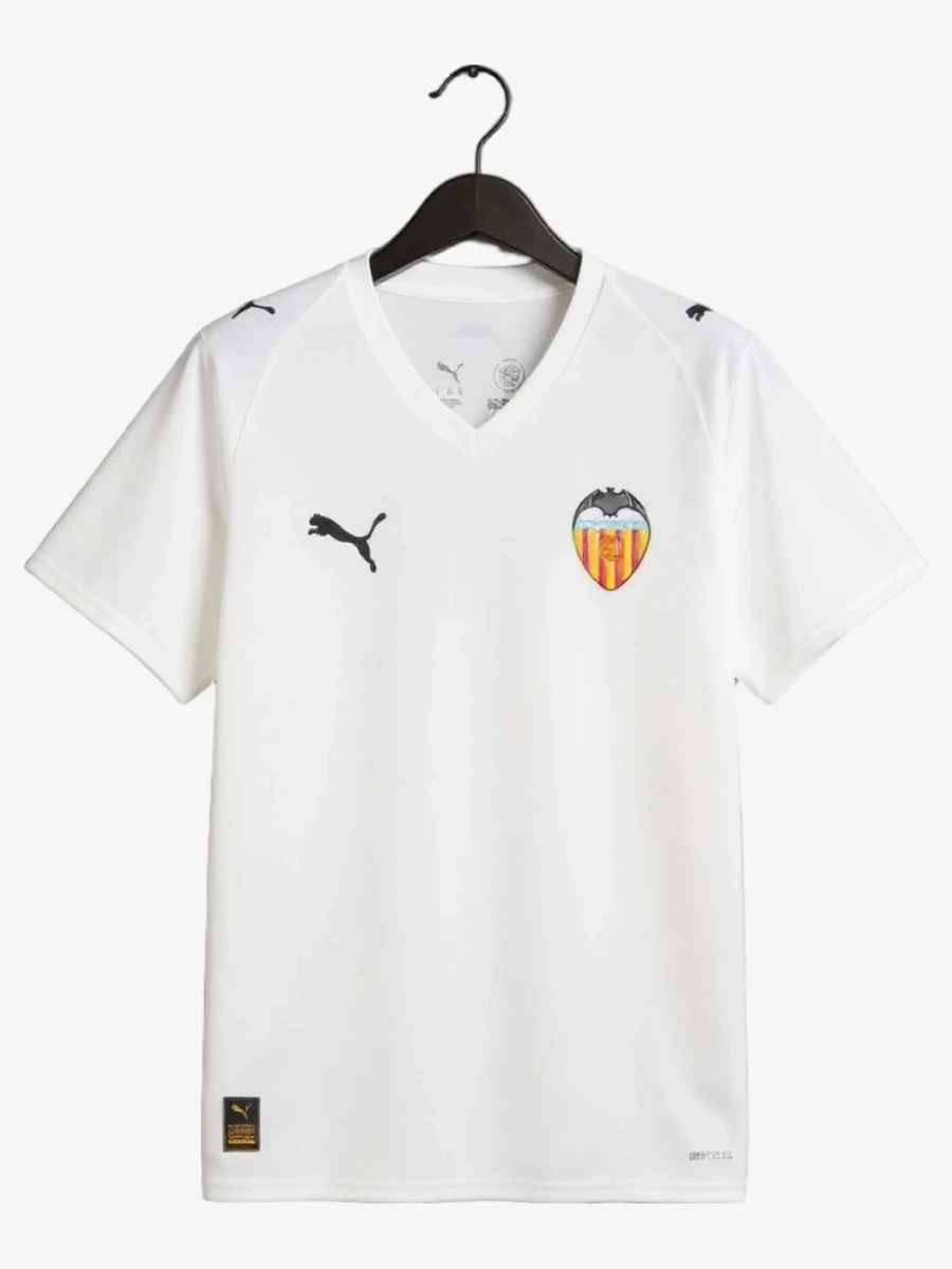 maillot-valencia-cf-domicile-2025-2026 studio v12 Camiseta Valencia CF Primera Equipación 2025-2026