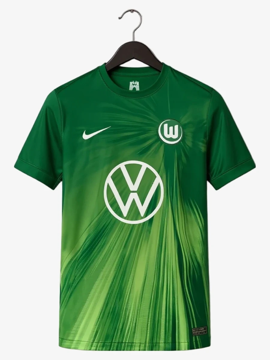 Camiseta Vfl Wolfsburg Primera Equipación 2025-2026