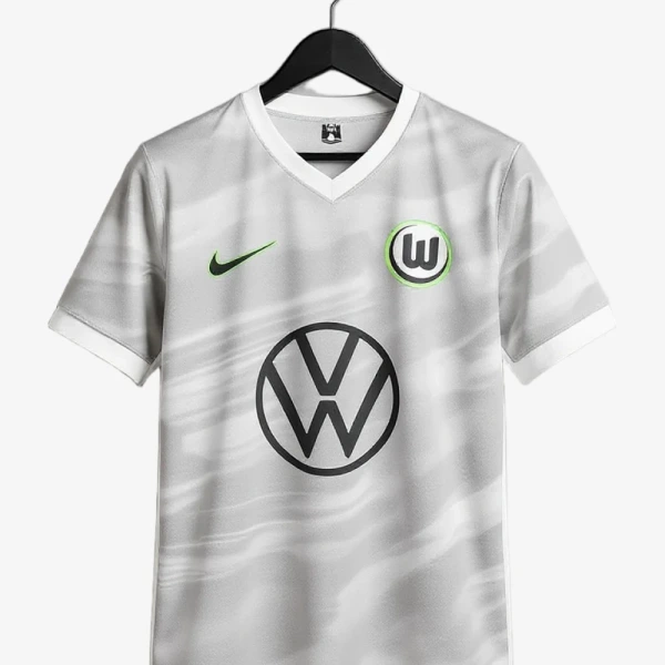 Camiseta Vfl Wolfsburg Segunda Equipación 2025-2026