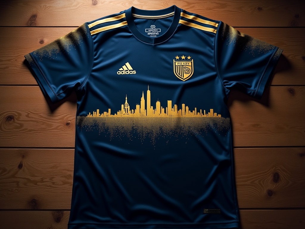 Maillot concept édition limitée Ligue 2 avec design graphique exclusif pour la saison 2026-2027