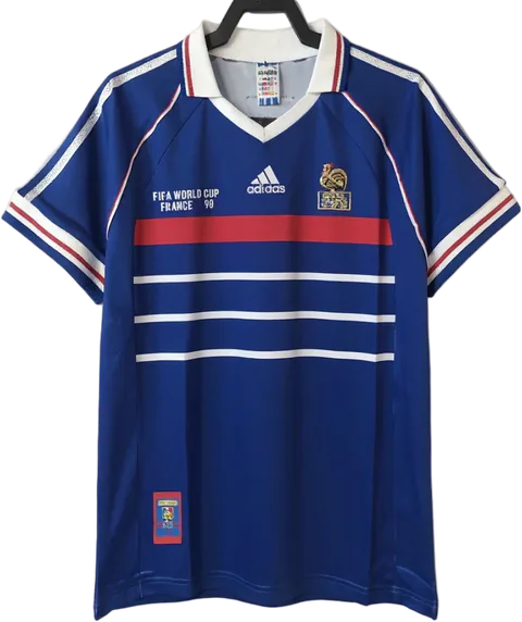Camiseta Francia Primera Equipación 1998